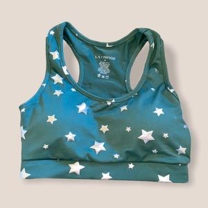 NWT Star Patterned Sports Bra